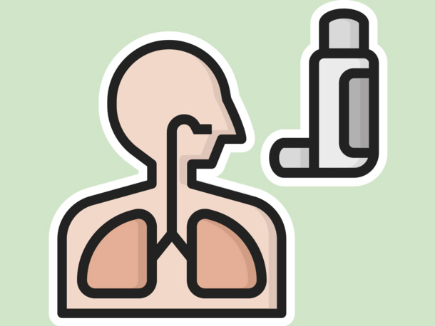 Erweiterte Einweisung in die korrekte Arzneimittelanwendung mit Üben der Inhalationstechnik